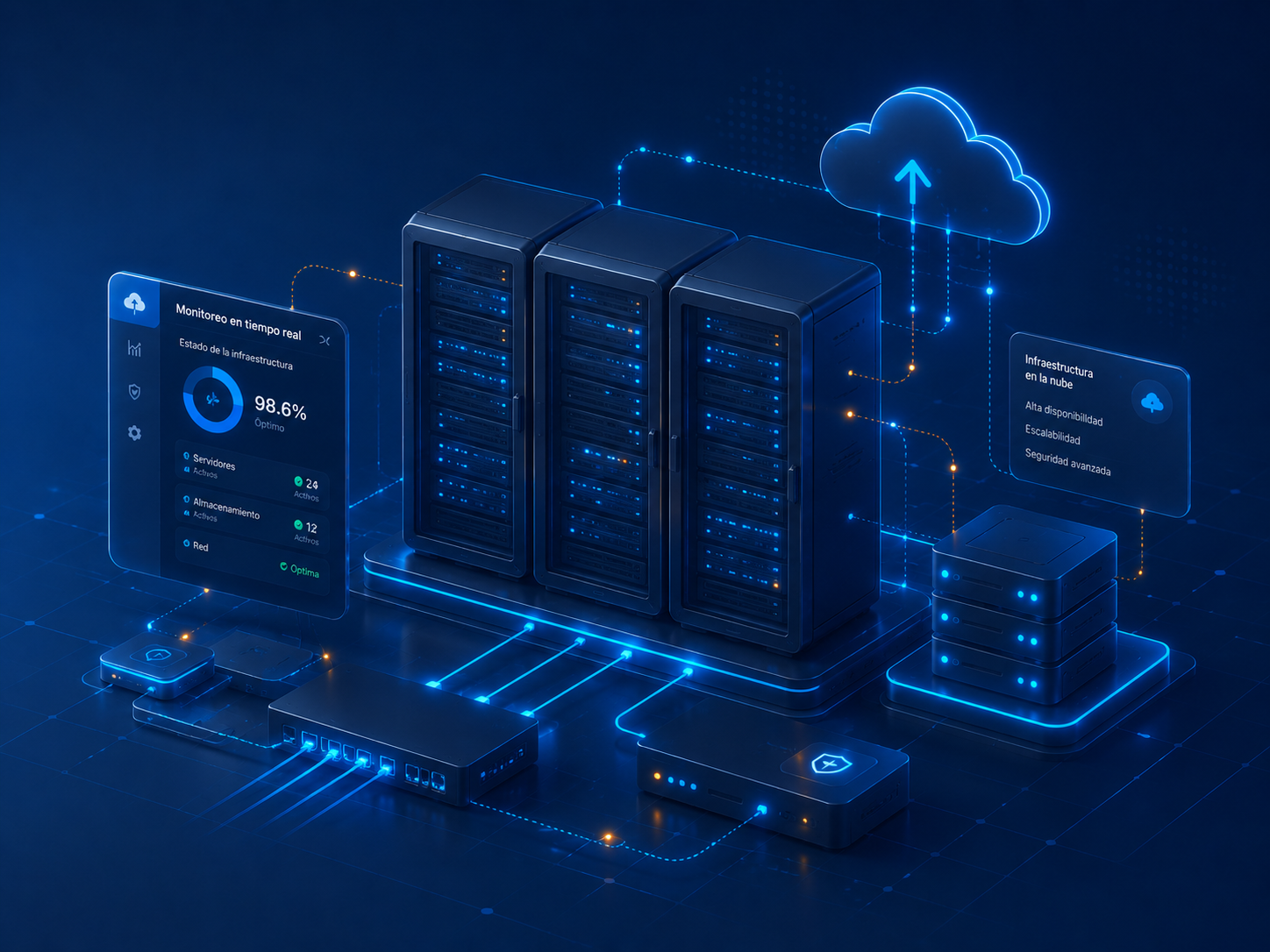 Infraestructura tecnológica IT Group Solutions